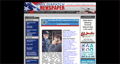 Desktop Screenshot of navydispatch.com